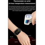 TK10 1.91 inch IP68 Waterproof Leather Band Smart Watch Supports AI Medical Diagnosis/ Blood Oxygen / Body Temperature Monitoring - Image 5