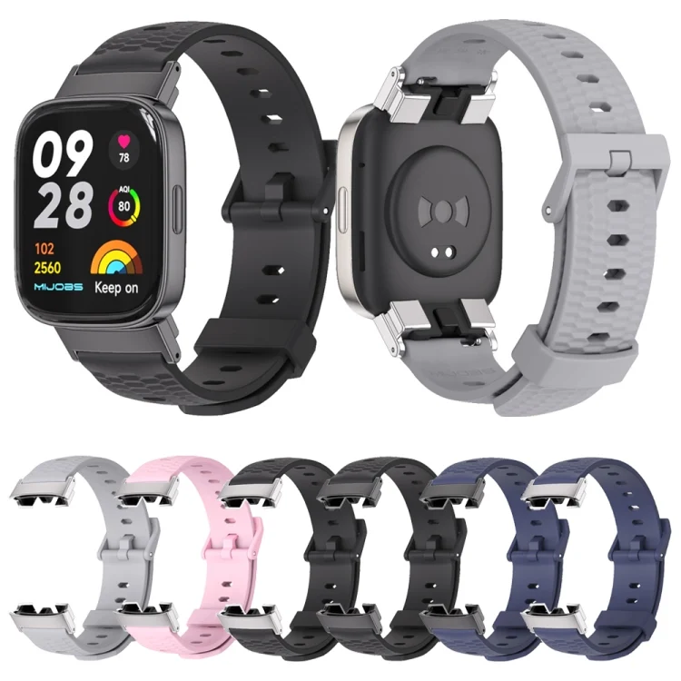 EDA0046288_B1.webp Mijobs Honeycomb Texture TPU Watch Band - Image 2