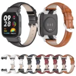 Mijobs Genuine Leather Slim Watch Band - Image 3