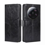 Geometric Stitching Leather Phone Case, For Xiaomi 13 Ultra 5G, For Xiaomi Redmi Note 12 Turbo