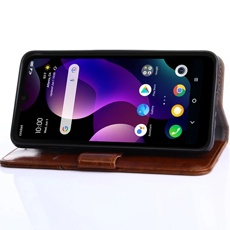 EDA0046337_B2.webp Geometric Stitching Leather Phone Case, For Xiaomi Redmi Note 13 4G, For Xiaomi Redmi Note 13R Pro 5G, For Xiaomi Redmi Note 12S 4G - Image 3