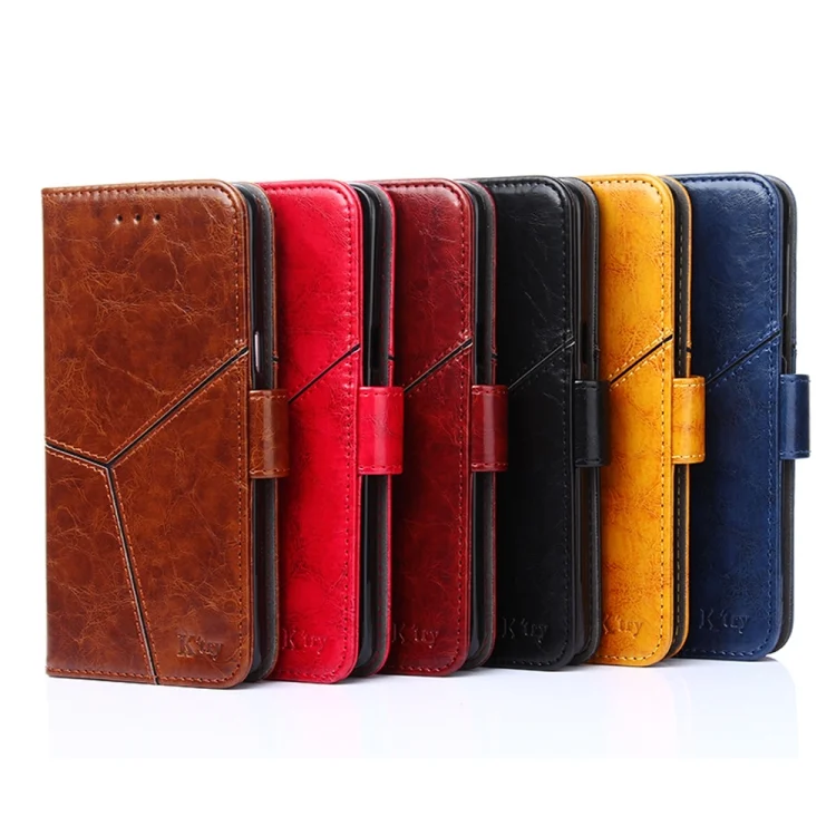 EDA0046337_B4.webp Geometric Stitching Leather Phone Case, For Xiaomi Redmi Note 13 4G, For Xiaomi Redmi Note 13R Pro 5G, For Xiaomi Redmi Note 12S 4G - Image 5
