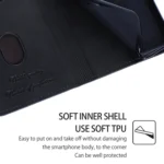 Cow Texture Magnetic Leather Phone Case, For Xiaomi Redmi Turbo 3 5G, For Xiaomi Civi 4 Pro, For Xiaomi Redmi A3 4G, For Xiaomi Redmi Note 13 4G - Image 10