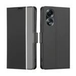 Twill Texture Side Button Leather Phone Case, For OPPO A58 4G, For OPPO Reno10 5G / Reno10 Pro 5G Global, For OPPO A78 4G, For OPPO Reno10 Pro+ 5G, For OPPO A1 5G, For OPPO A79 5G