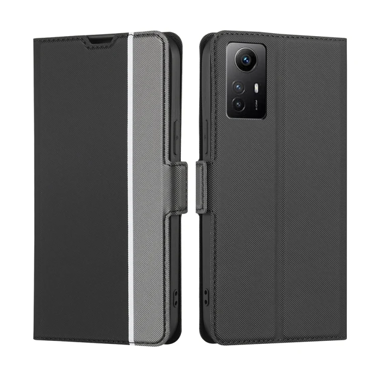 Twill Texture Side Button Leather Phone Case, For Xiaomi Redmi Note 12S 4G, For Xiaomi 13 Ultra 5G, For Xiaomi Redmi Note 12 Turbo