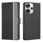 Twill Texture Side Button Leather Phone Case, For Xiaomi Redmi Turbo 3 5G, For Xiaomi Civi 4 Pro, For Xiaomi Redmi A3 4G, For Xiaomi Redmi Note 13 4G, For Xiaomi Redmi Note 13R Pro 5G...
