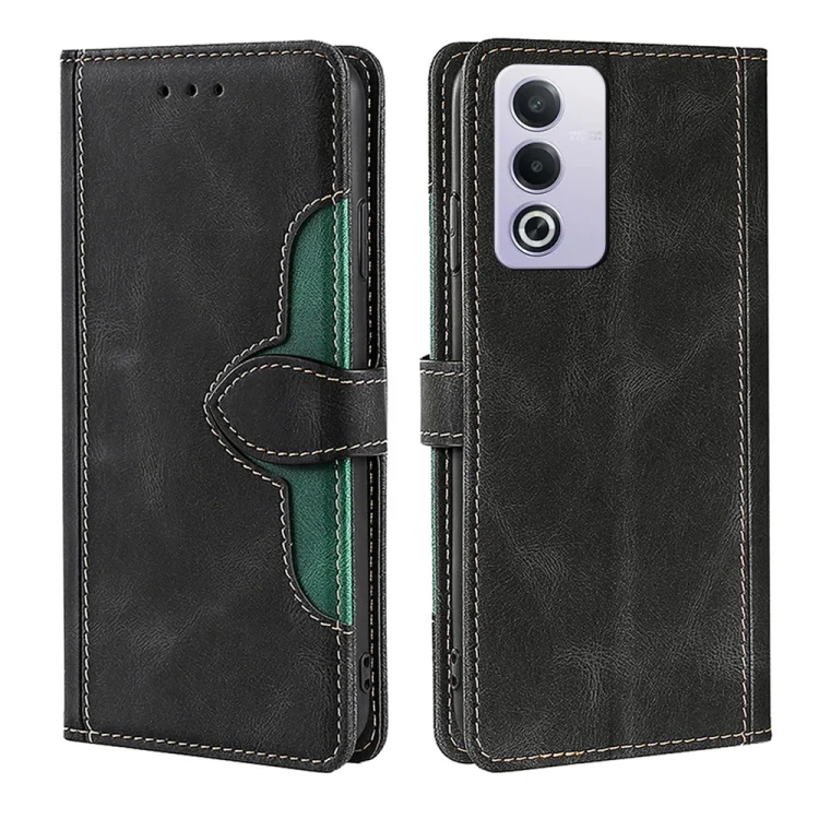 Skin Feel Magnetic Buckle Leather Phone Case, For OPPO A3 Pro 5G India, For OPPO Reno12 5G Global, For OPPO A60 4G Global, For OPPO A3 Pro, For OPPO Reno11 F 5G