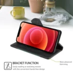 Skin Feel Magnetic Buckle Leather Phone Case, For OPPO A3 Pro 5G India, For OPPO Reno12 5G Global, For OPPO A60 4G Global, For OPPO A3 Pro, For OPPO Reno11 F 5G - Image 5