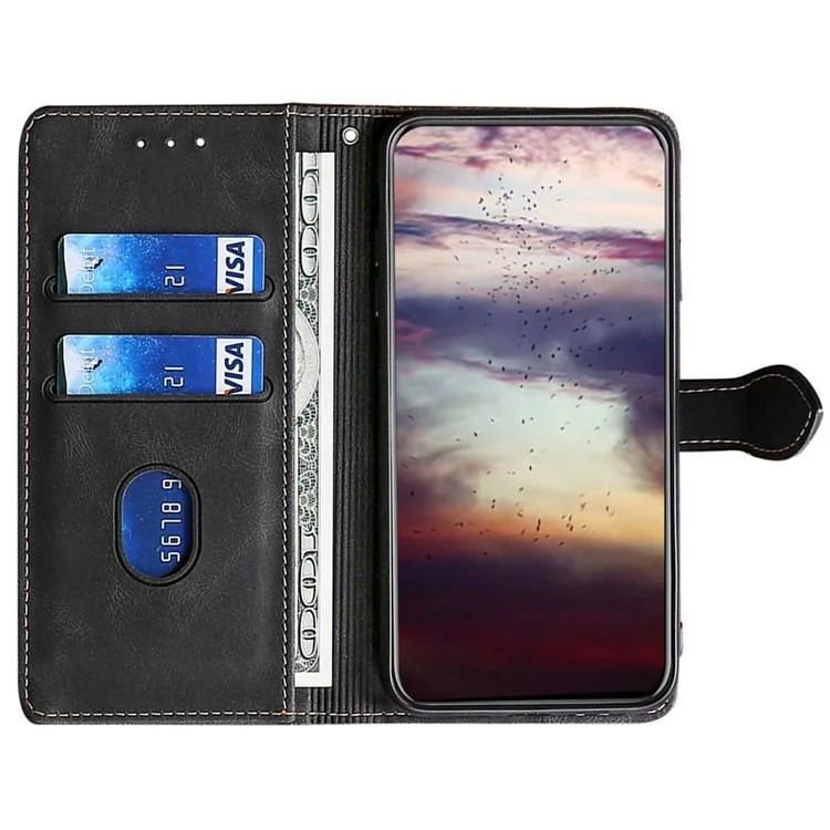 EDA004641216A_2.webp Skin Feel Magnetic Buckle Leather Phone Case, For OPPO Find X8 Ultra 5G, For OPPO A5 Pro 5G Global, For OPPO Reno13 F 5G / 4G, For OPPO A3 5G India, For OPPO Reno12 F 5G - Image 4