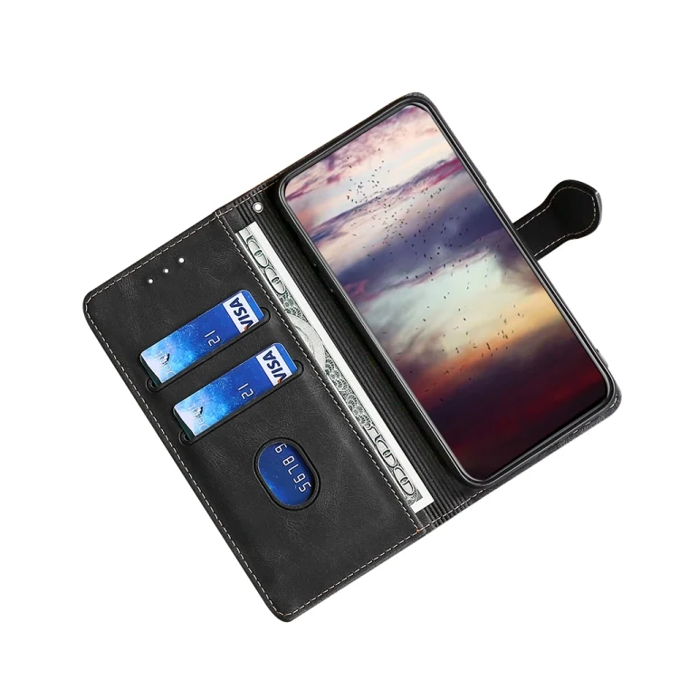 EDA004641605A_2.webp Skin Feel Magnetic Buckle Leather Phone Case, For Xiaomi Redmi 12 4G, For Xiaomi Redmi Note 12S 4G, For Xiaomi 13 Ultra 5G, For Xiaomi Redmi Note 12 Turbo - Image 4
