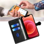 Skin Feel Magnetic Buckle Leather Phone Case, For Xiaomi Redmi Turbo 3 5G, For Xiaomi Civi 4 Pro, For Xiaomi Redmi A3 4G, For Xiaomi Redmi Note 13 4G, For Xiaomi Redmi Note 13R Pro 5G - Image 7