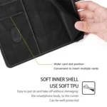 Skin Feel Magnetic Buckle Leather Phone Case, For Xiaomi Redmi Turbo 3 5G, For Xiaomi Civi 4 Pro, For Xiaomi Redmi A3 4G, For Xiaomi Redmi Note 13 4G, For Xiaomi Redmi Note 13R Pro 5G - Image 8