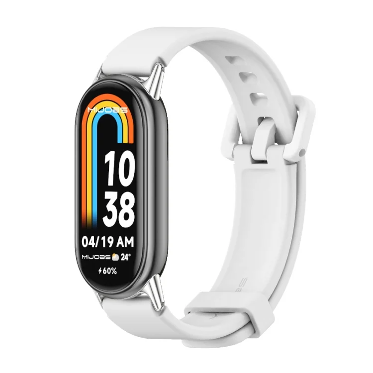 Mijobs Silicone Breathable Watch Band