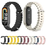 Mijobs Marine Silicone Breathable Watch Band - Image 3