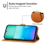Leather Phone Case, For Xiaomi Redmi 13 4G, For Xiaomi Redmi Note 13 Pro 4G/Poco M6 Pro 4G, For Xiaomi Poco M6 Pro 4G, For Xiaomi Redmi A3, For Xiaomi Redmi Note 13 4G, For Xiaomi 14 Ultra... - Image 5