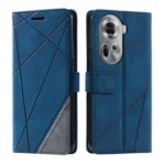 Skin Feel Splicing Leather Phone Case, For OPPO Reno11 Pro Global, For OPPO A38 4G, For OPPO A58 4G, For OPPO Reno10 / Reno10 Pro Global
