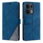 Skin Feel Splicing Leather Phone Case, For OPPO Reno13 Pro 5G, For OPPO Reno13 5G, For OPPO Reno13 F 5G Global/ 4G India, For OPPO Find X8 5G