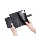 Sheep Texture Cross-body Zipper Wallet Leather Phone Case, For Xiaomi Redmi Note 12S 4G, For Xiaomi Redmi Note 12 Pro, For Xiaomi 13 Ultra 5G - Image 6