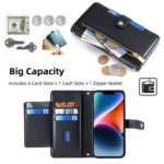 Sheep Texture Cross-body Zipper Wallet Leather Phone Case, For Xiaomi Redmi Note 12 Pro Speed, For Xiaomi 13 Pro, For Xiaomi 13 - Image 2