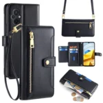 Sheep Texture Cross-body Zipper Wallet Leather Phone Case, For Xiaomi Poco M5 4G, For Xiaomi 12S Ultra, For Xiaomi 12 Lite