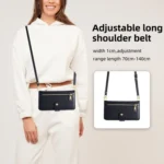 Sheep Texture Cross-body Zipper Wallet Leather Phone Case, For Xiaomi Poco X3 NFC / X3 / X3 Pro, For Xiaomi Mi 11 Lite - Image 7