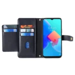 Sheep Texture Cross-body Zipper Wallet Leather Phone Case, For Xiaomi Redmi Note 13 4G, For Xiaomi Redmi Note 13R Pro 5G, For Xiaomi Redmi Note 13 5G - Image 3