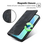 RFID Anti-theft Brush Magnetic Leather Phone Case, For OPPO Reno12 F 5G, For OPPO A3 Pro 5G India, For OPPO Reno12 5G Global, For OPPO A60 4G Global - Image 5