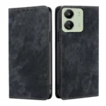 RFID Anti-theft Brush Magnetic Leather Phone Case, For Xiaomi Redmi 13C, For Xiaomi Redmi K60 Ultra, For Xiaomi Redmi 12 4G, For Xiaomi Redmi Note 12S 4G