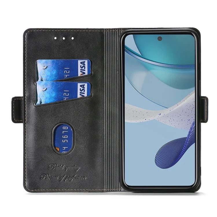 EDA004659802A_2.webp Contrast Color Side Buckle Leather Phone Case, For Xiaomi Redmi Note 12S 4G, For Xiaomi 13 Ultra 5G - Image 3