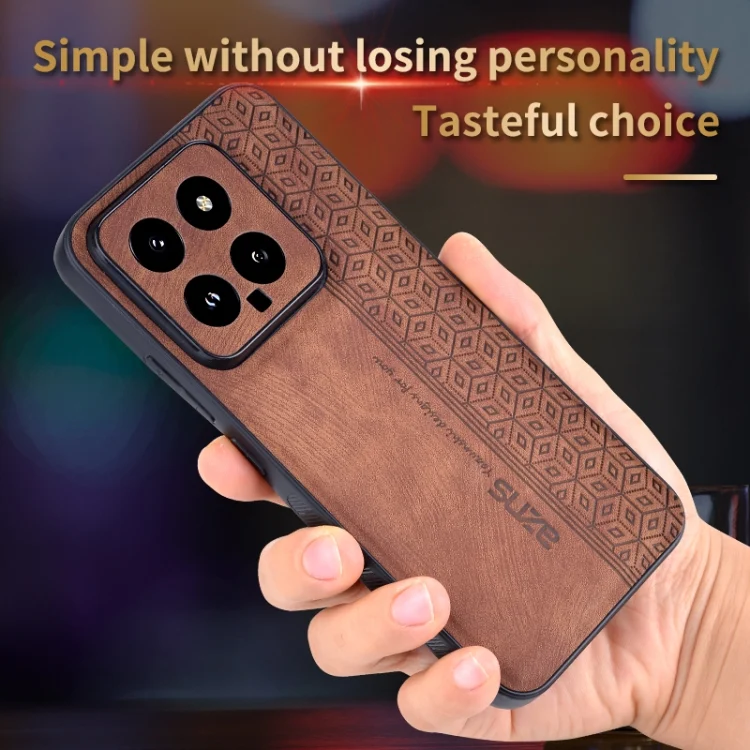 EDA004668407A_2.webp AZNS 3D Embossed Skin Feel Phone Case, For Xiaomi 14, For Xiaomi Redmi Note 13 Pro 5G, For Xiaomi 13T / 13T Pro / Redmi K60 Ultra, For Xiaomi Redmi 12 - Image 3
