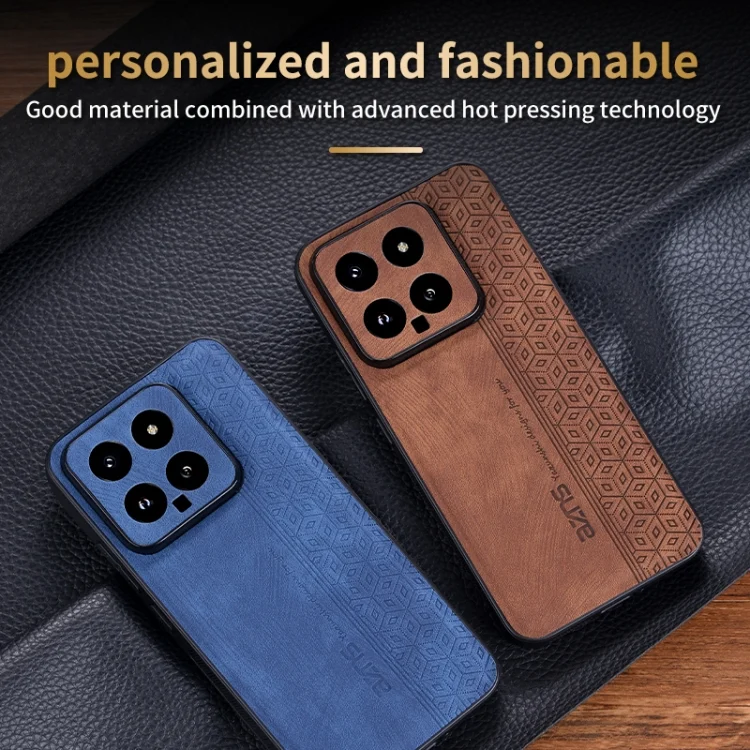 EDA004668407A_3.webp AZNS 3D Embossed Skin Feel Phone Case, For Xiaomi 14, For Xiaomi Redmi Note 13 Pro 5G, For Xiaomi 13T / 13T Pro / Redmi K60 Ultra, For Xiaomi Redmi 12 - Image 4