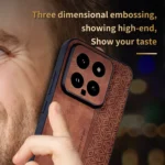 AZNS 3D Embossed Skin Feel Phone Case, For Xiaomi 14, For Xiaomi Redmi Note 13 Pro 5G, For Xiaomi 13T / 13T Pro / Redmi K60 Ultra, For Xiaomi Redmi 12 - Image 5