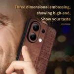 AZNS 3D Embossed Skin Feel Phone Case, For Xiaomi Redmi Note 13 4G, For Xiaomi 14 Ultra, For Xiaomi Poco C65/Redmi 13C, For Xiaomi 14 Pro - Image 3