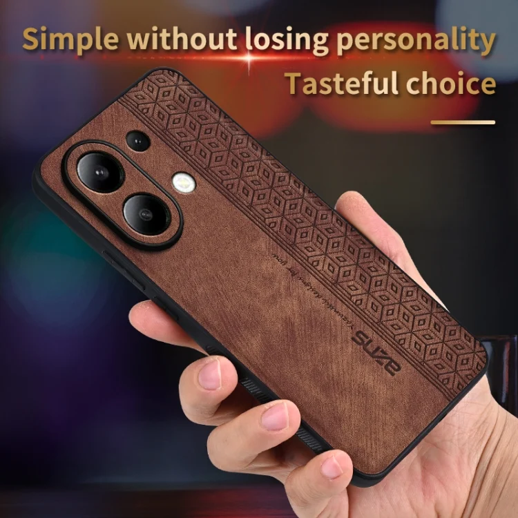 EDA004668410A_3.webp AZNS 3D Embossed Skin Feel Phone Case, For Xiaomi Redmi Note 13 4G, For Xiaomi 14 Ultra, For Xiaomi Poco C65/Redmi 13C, For Xiaomi 14 Pro - Image 4
