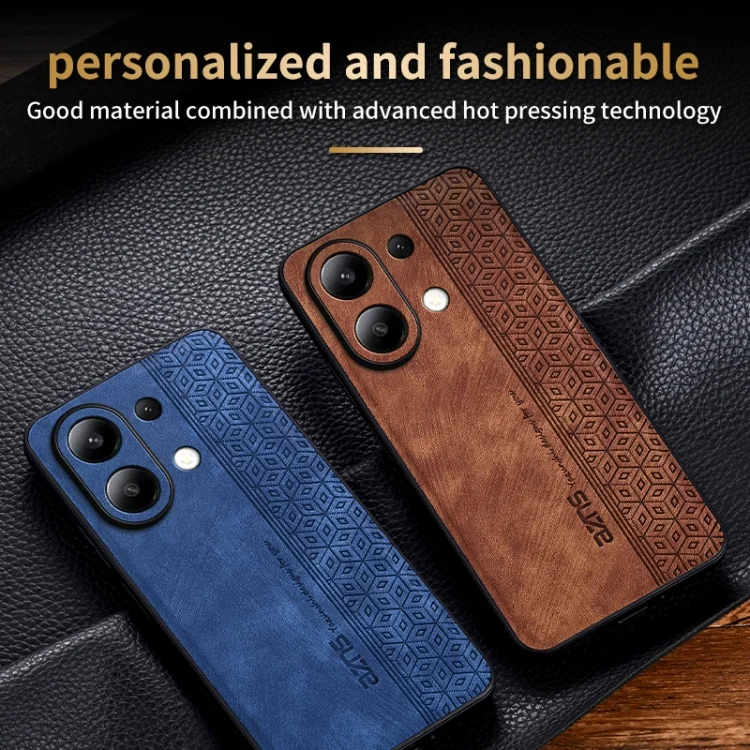 EDA004668410A_4.webp AZNS 3D Embossed Skin Feel Phone Case, For Xiaomi Redmi Note 13 4G, For Xiaomi 14 Ultra, For Xiaomi Poco C65/Redmi 13C, For Xiaomi 14 Pro - Image 5