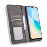Magnetic Buckle Retro Texture Leather Phone Case, For vivo Y33T / Y33s / Y21 / Y21s, For vivo Y33T 2023 V2317A - Image 4