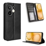Magnetic Buckle Retro Texture Leather Phone Case, For vivo X200 FE / S30 Pro mini, For vivo X200s 5G, For vivo T4 5G / iQOO Z10 5G Global, For vivo X200 Ultra 5G, For vivo V50 Lite 5G / 4G