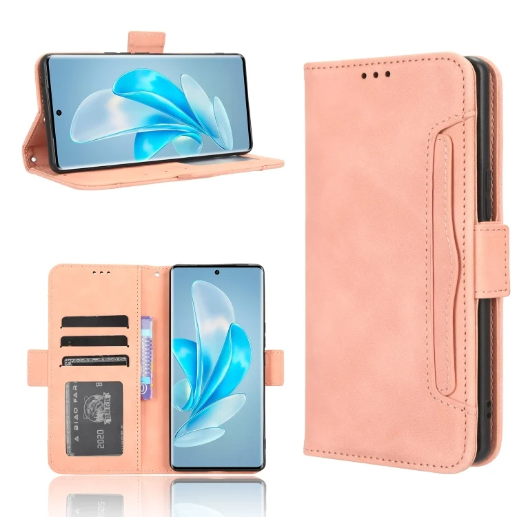 Skin Feel Calf Texture Card Slots Leather Phone Case, For vivo S17e, For vivo Y78 Plus, For vivo Y16 / iQOO Z7i, For vivo Y100 5G