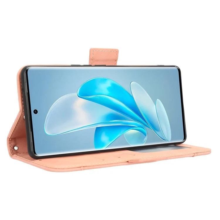 EDA004684804A_5.webp Skin Feel Calf Texture Card Slots Leather Phone Case, For vivo S17e, For vivo Y78 Plus, For vivo Y16 / iQOO Z7i, For vivo Y100 5G - Image 6