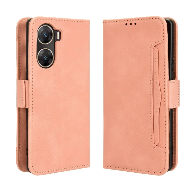 EDA004684809A_1.webp Skin Feel Calf Texture Card Slots Leather Phone Case, For vivo V29e 5G, For vivo Y27 / Y36 5G / 4G, For vivo Y35+ 5G, For vivo S17 5G / S17 Pro - Image 2