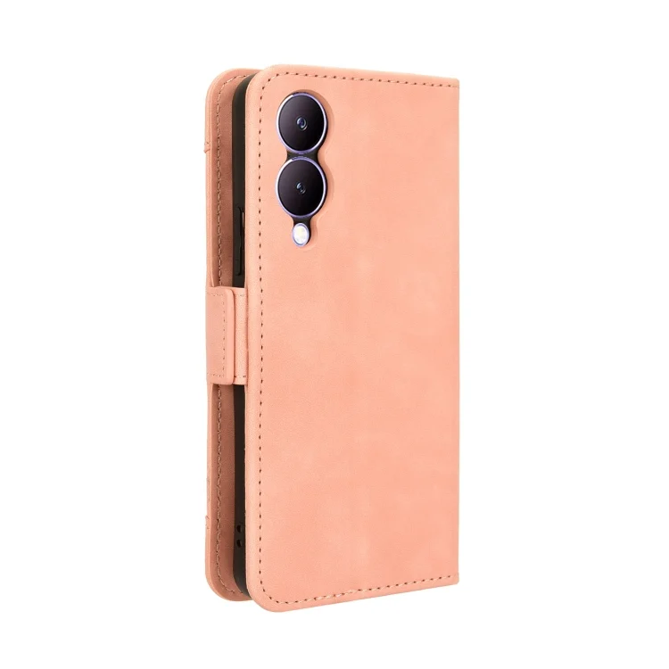 EDA004684812A_2.webp Skin Feel Calf Texture Card Slots Leather Phone Case, For vivo Y33T 2023, For vivo Y33T / Y33s / Y21 / Y21s - Image 3