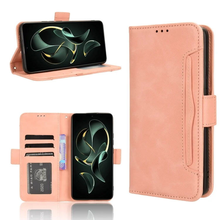 Skin Feel Calf Texture Card Slots Leather Phone Case, For Xiaomi Redmi K60 Ultra, For Xiaomi Redmi K70 / K70 Pro 5G, For Xiaomi 13T / 13T Pro, For Xiaomi Redmi 12 4G