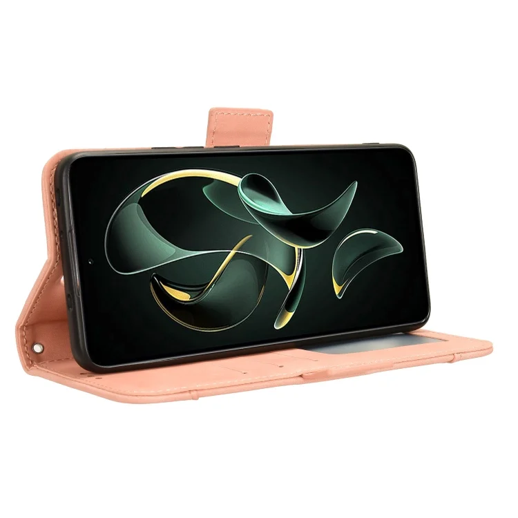 EDA004686708A_5.webp Skin Feel Calf Texture Card Slots Leather Phone Case, For Xiaomi Redmi K60 Ultra, For Xiaomi Redmi K70 / K70 Pro 5G, For Xiaomi 13T / 13T Pro, For Xiaomi Redmi 12 4G - Image 6