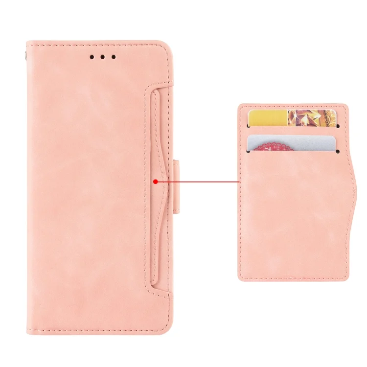 EDA004686717A_3.webp Skin Feel Calf Texture Card Slots Leather Phone Case, For Xiaomi Redmi Note 13 4G, For Xiaomi Redmi 13C 5G / 13R 5G, For Xiaomi Redmi K70E 5G / Poco X6 Pro, For Xiaomi Redmi Note 13R Pro 5G - Image 4