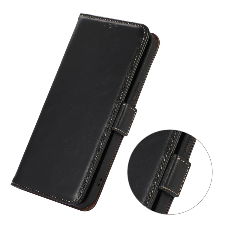 EDA004688504A_4.webp Crazy Horse Top Layer Cowhide Leather Phone Case, For Xiaomi Redmi 12, For Xiaomi Redmi K60 / K60 Pro 5G / Poco F5 Pro, For Xiaomi 14 Pro, For Xiaomi Redmi Note 12S 4G - Image 5
