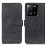 KHAZNEH Retro Texture Flip Leather Phone Case, For Xiaomi 13T 5G / Redmi K60 Ultra 5G, For Xiaomi Redmi 12 4G, For Xiaomi Poco F5 Pro/Redmi K60/K60 Pro, For Xiaomi Redmi Note 12S 4G