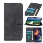 KHAZNEH Retro Texture Flip Leather Phone Case, For Xiaomi 14 Pro, For Xiaomi 14, For Xiaomi Redmi Note 13 5G Global, For Xiaomi Redmi Note 13 Pro+, For Xiaomi Redmi Note 13 Pro