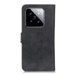 KHAZNEH Retro Texture Flip Leather Phone Case, For Xiaomi 14 Pro, For Xiaomi 14, For Xiaomi Redmi Note 13 5G Global, For Xiaomi Redmi Note 13 Pro+, For Xiaomi Redmi Note 13 Pro - Image 3