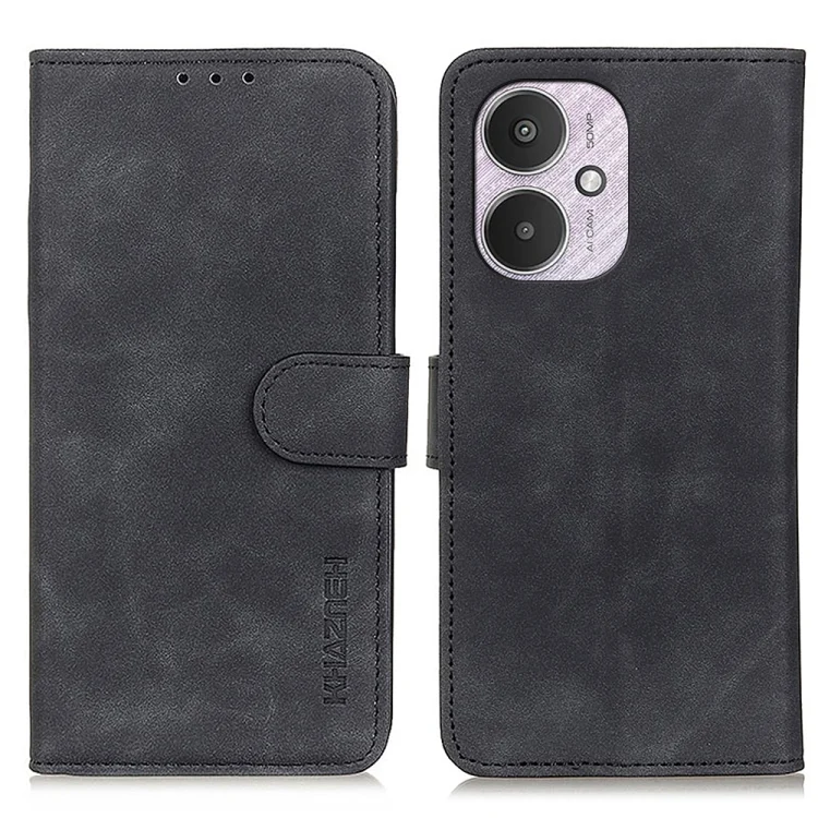 KHAZNEH Retro Texture Flip Leather Phone Case, For Xiaomi Redmi 13C, For Xiaomi Redmi Note 13 4G, For Xiaomi Poco X6 Pro 5G/Redmi K70E, For Xiaomi Redmi Note 13R Pro, For Xiaomi 14 Ultra