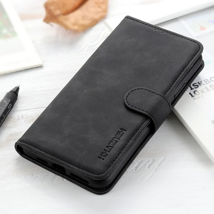 EDA004692407A_1.webp KHAZNEH Retro Texture Flip Leather Phone Case, For Xiaomi Redmi 13C, For Xiaomi Redmi Note 13 4G, For Xiaomi Poco X6 Pro 5G/Redmi K70E, For Xiaomi Redmi Note 13R Pro, For Xiaomi 14 Ultra - Image 2